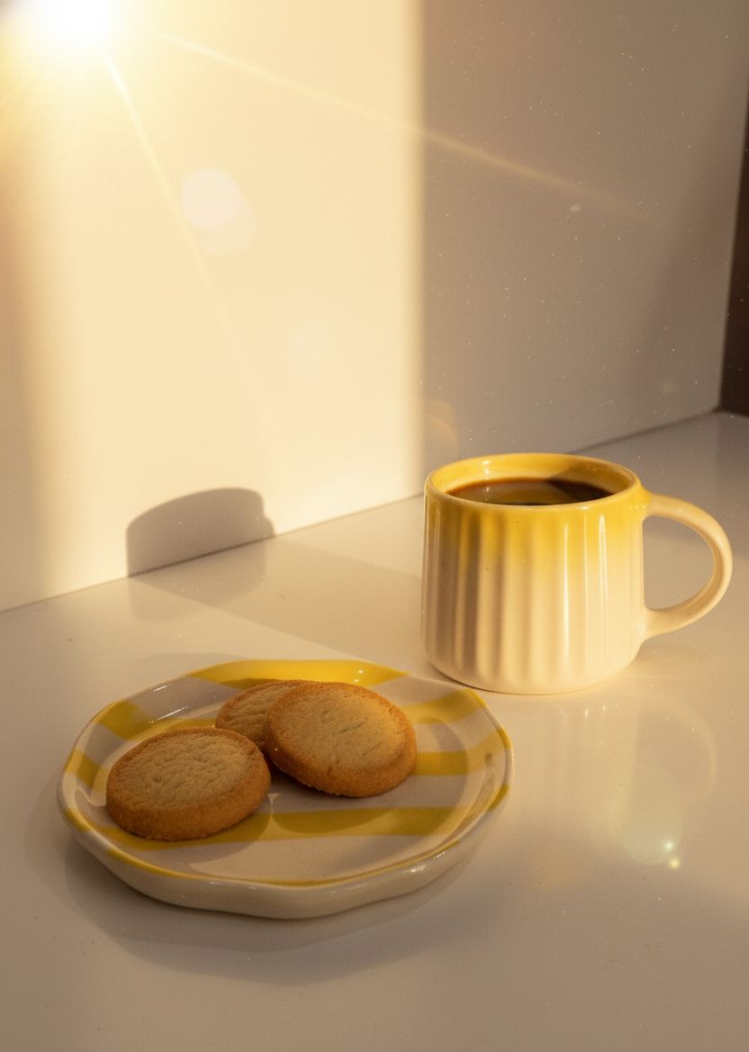Ombre Yellow Mug