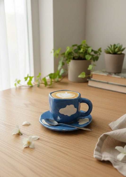 The sky Cup saucer
