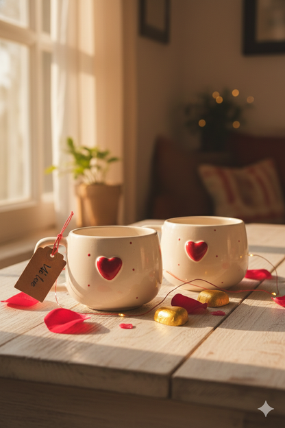 The heart soup/coffee mug