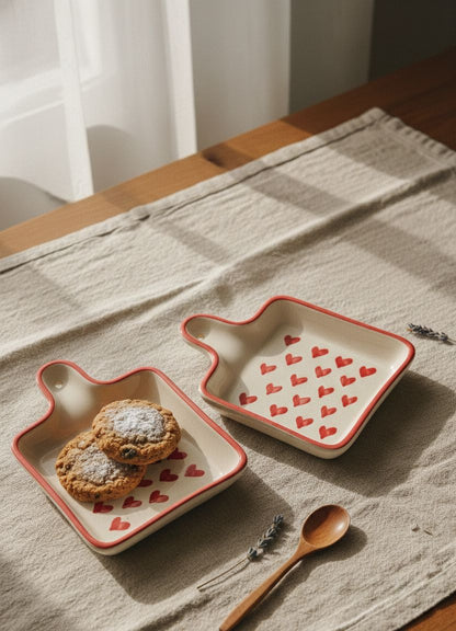 The Little hearts snack Plate