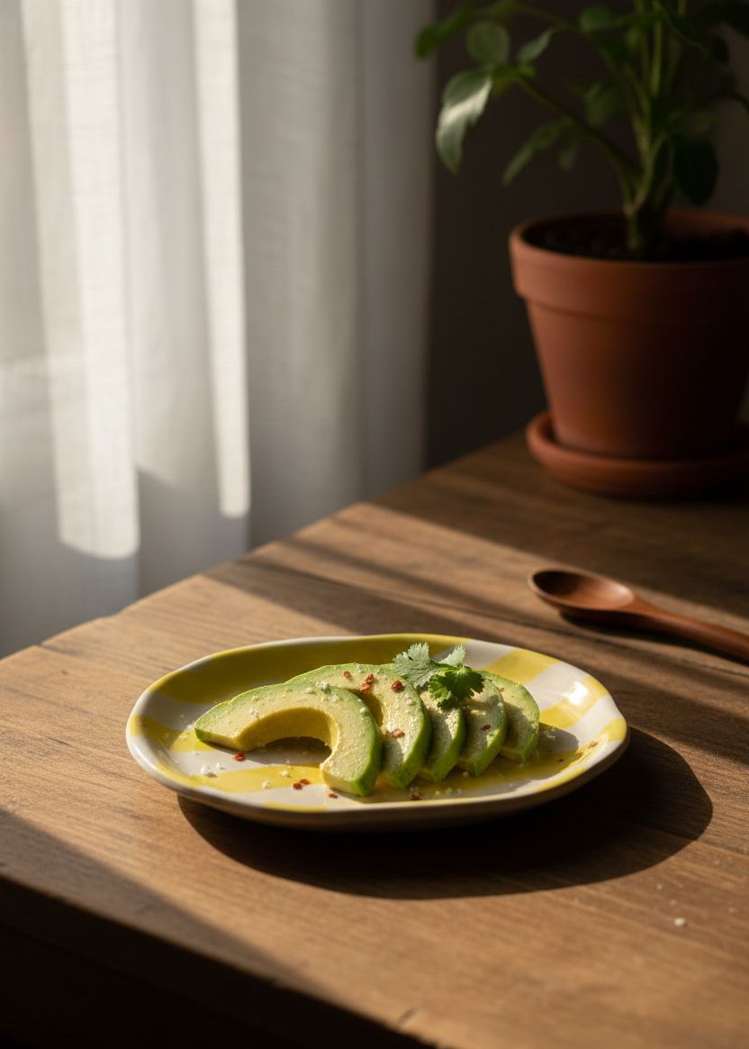 Minimalist Yellow Plate