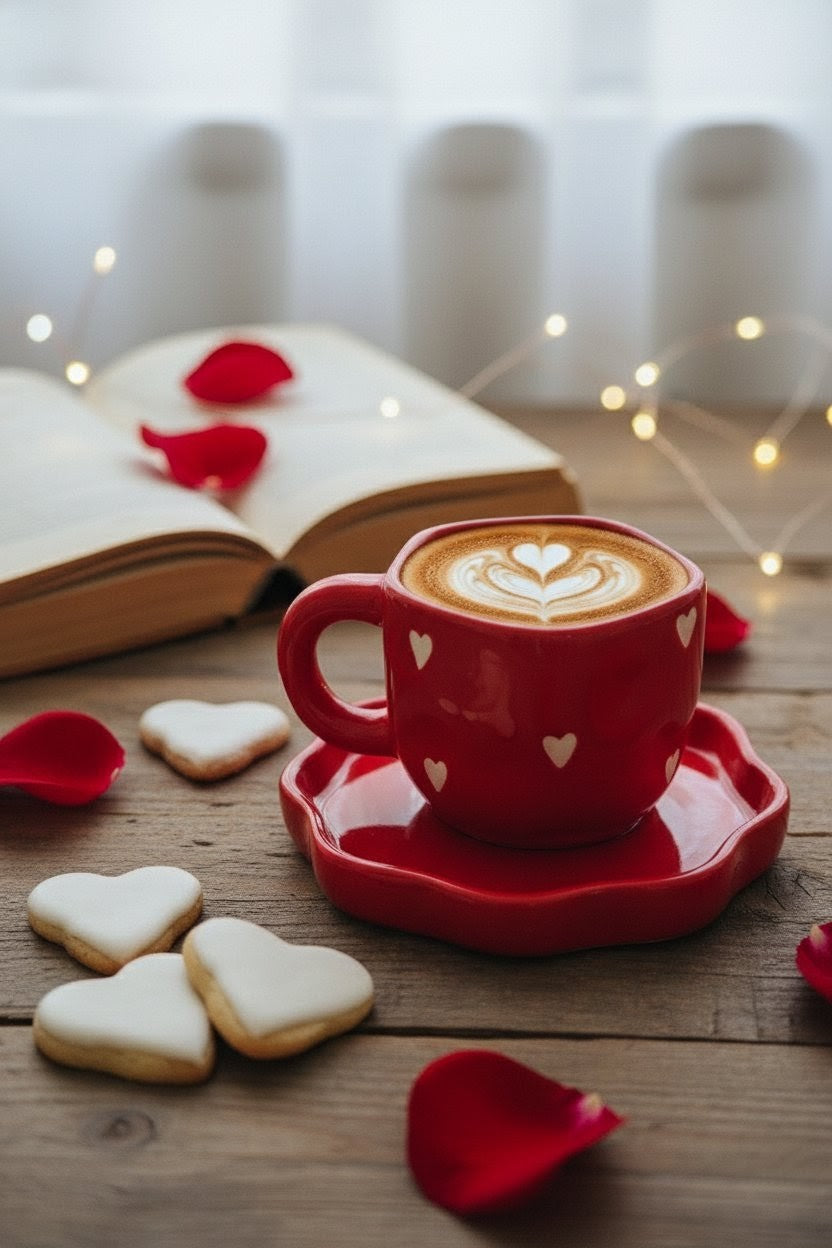 The Red-y Cup Saucer set