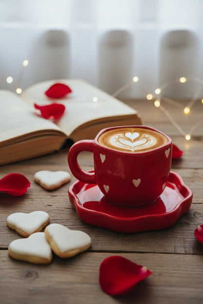The Red-y Cup Saucer set