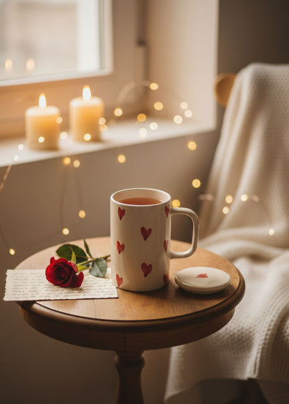 Cute Heart Tumbler