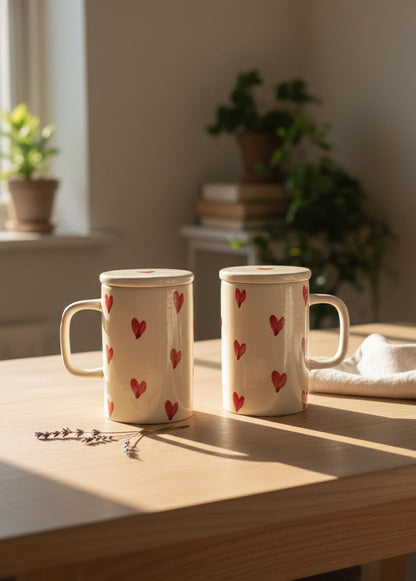 Cute Heart Tumbler