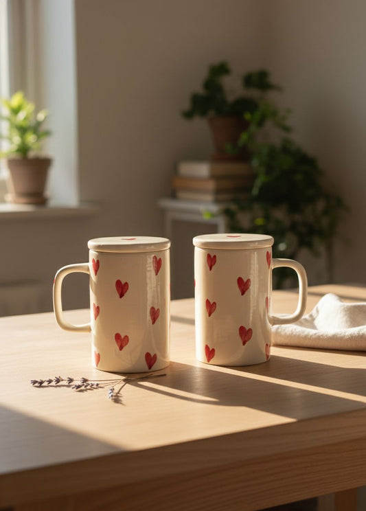 Cute Heart Tumbler