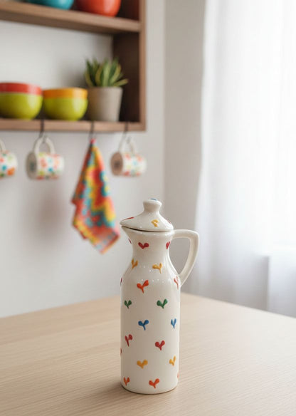 Multicolour Heart Oil Dispenser