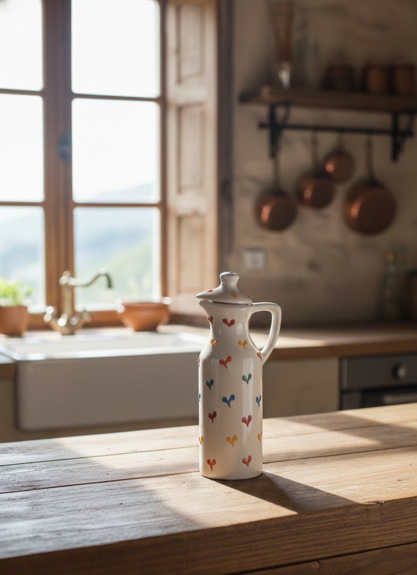 Multicolour Heart Oil Dispenser