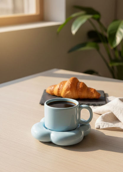 The puffy Cup saucer