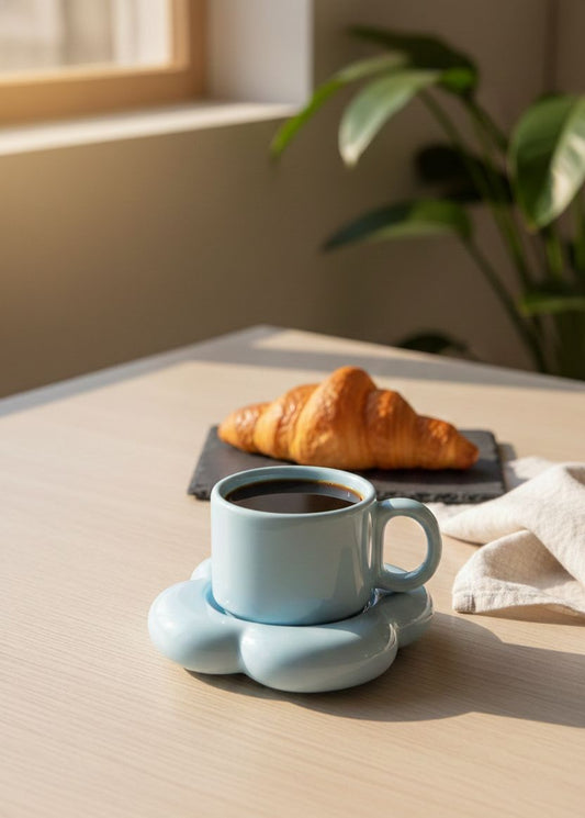 The puffy Cup saucer