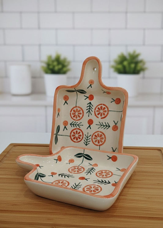 Orange Blossom Snack Plate