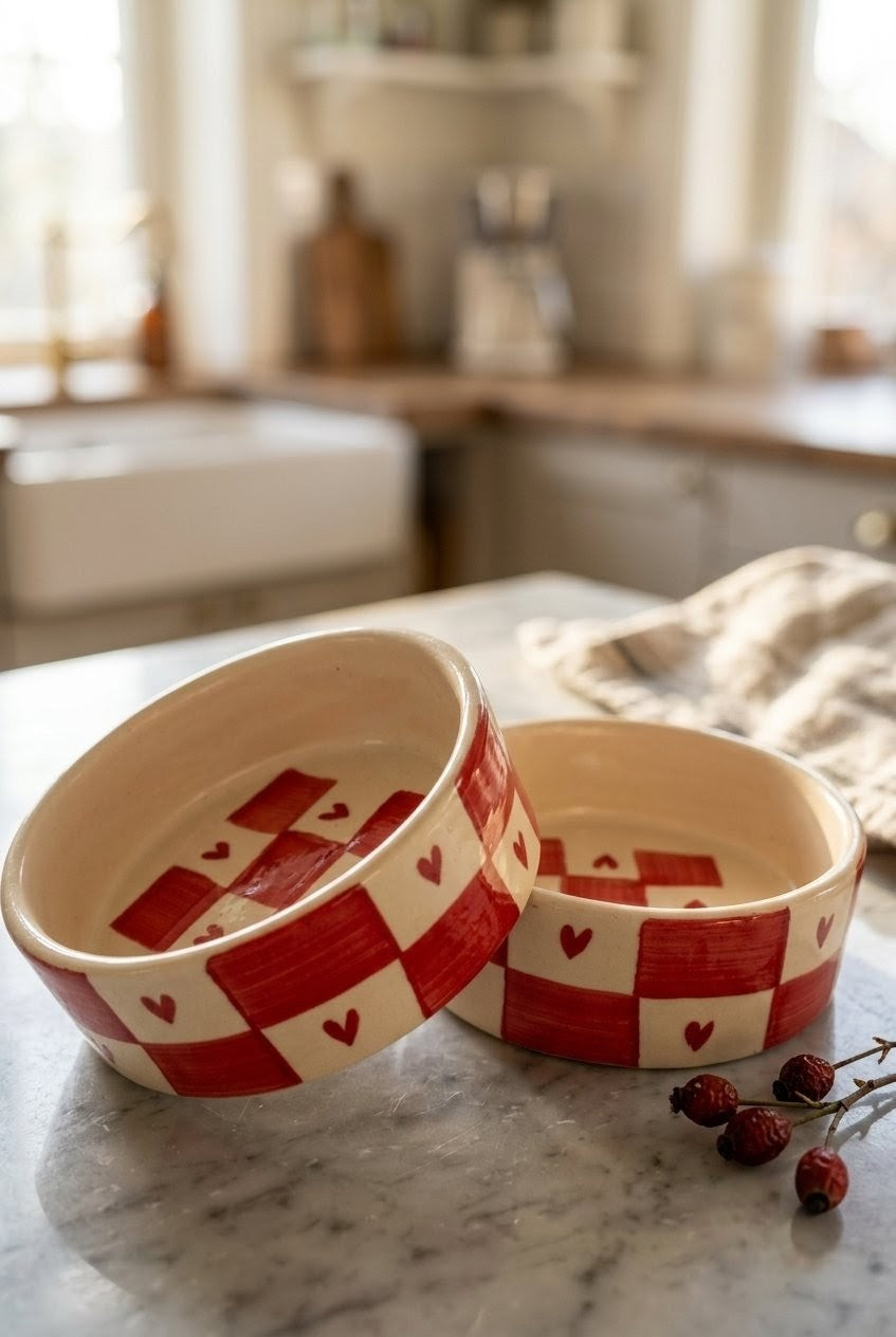 The little hearts bowl(set of 2)