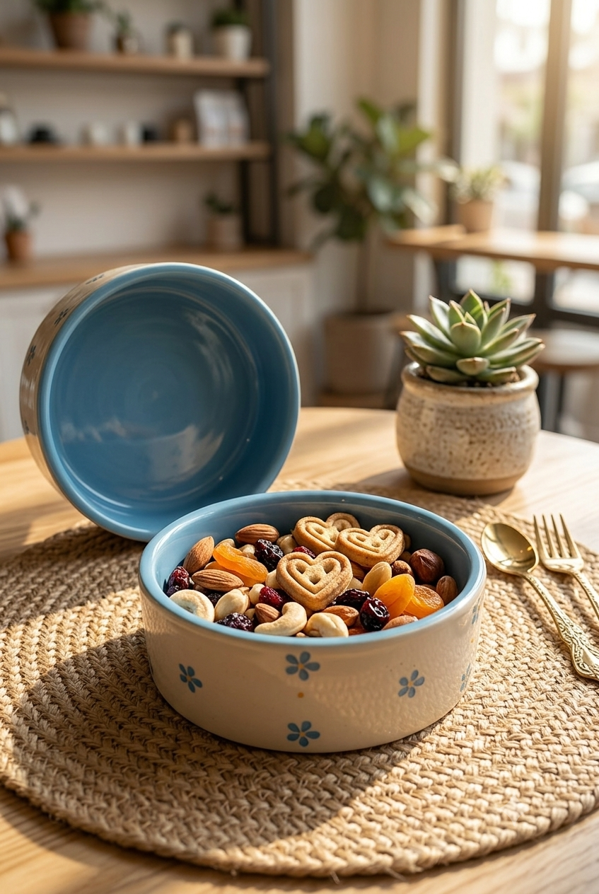 The blue flower bowl (set of 2)