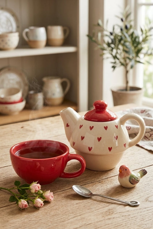The little hearts kettle